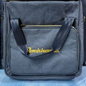 Rockhouse Vinyl Record Storage Bag 32x33x8cm Black